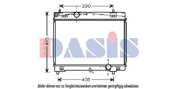 AKS DASIS Radiators, Motora dzesēšanas sistēma 210218N